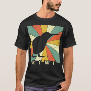Vintag Kiwi Bird Lover Retro Style Animal T-Shirt