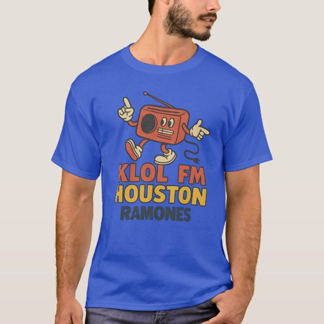 Vintag KLOL Houston T-Shirt (Vorderseite)
