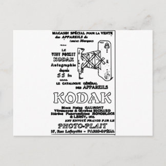 Vintag Kodak Advert Postkarte