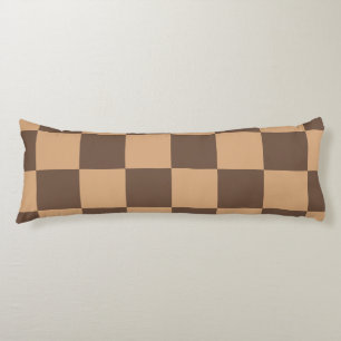 Vintag kontrolliert in Warm Browns Seitenschläferkissen