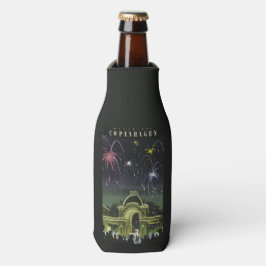 Vintag Kopenhagen Dänemark Zollflasche cooler Flaschenkühler