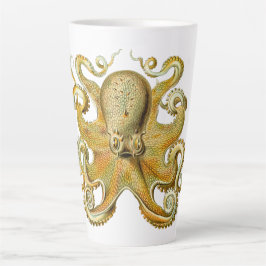 Vintag Kraken, Octopus Gamochonia, Ernst Haeckel Milchtasse