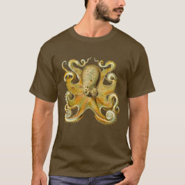 Vintag Kraken, Octopus Gamochonia, Ernst Haeckel T-Shirt