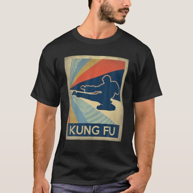 Vintag Kung fu Tshirt (Vorderseite)