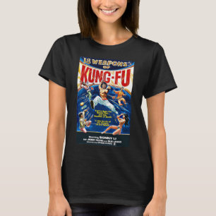 Vintag Kungfu Karate Bjj Martial Arts Movie Retro T-Shirt