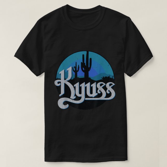 Vintag Kyusses 1987 Retro Rock 80er T-Shirt (Design vorne)