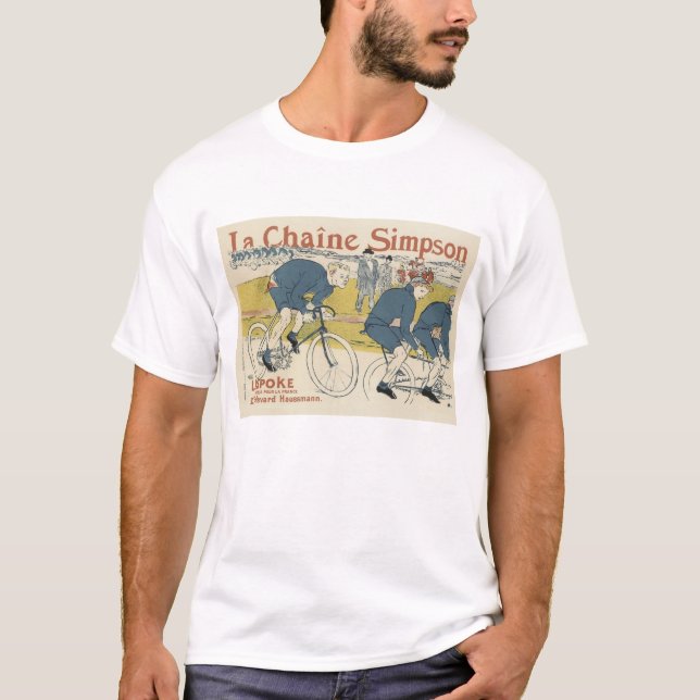 Vintag La Chaine Simpson T-Shirt (Vorderseite)