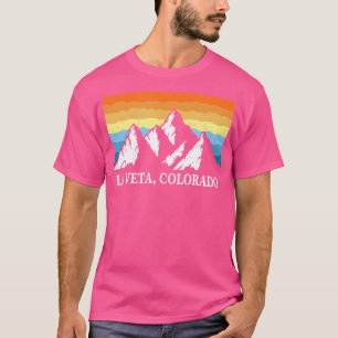 Vintag La Veta Colorado Wandern im Val Piora T-Shirt