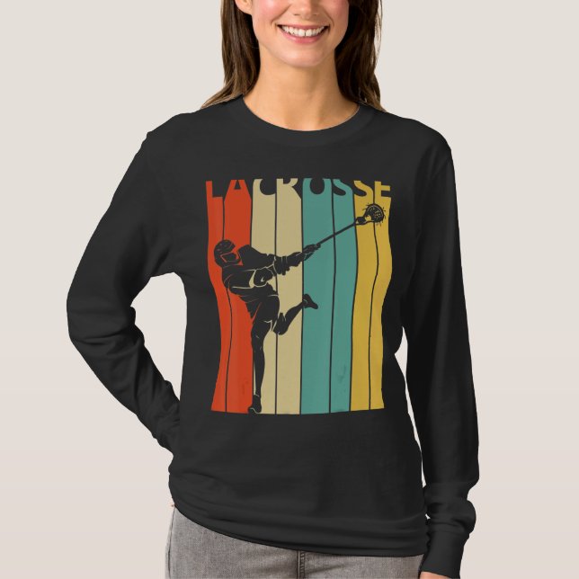 Vintag Lacrosse T-Shirt (Vorderseite)