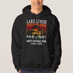 Vintag Lake Louise Banff Canada Bear Alberta Hi Hoodie