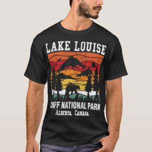 Vintag Lake Louise Banff Canada Bear Alberta Hi T-Shirt