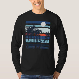Vintag Largo Florida Summer Travel 70er 80er Beach T-Shirt