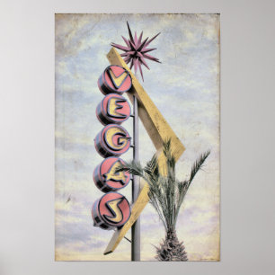 Vintag Las Vegas Poster