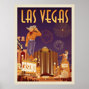 Vintag Las Vegas Poster