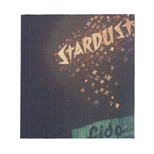 Vintag Las Vegas Stardust Hotel Notizblock