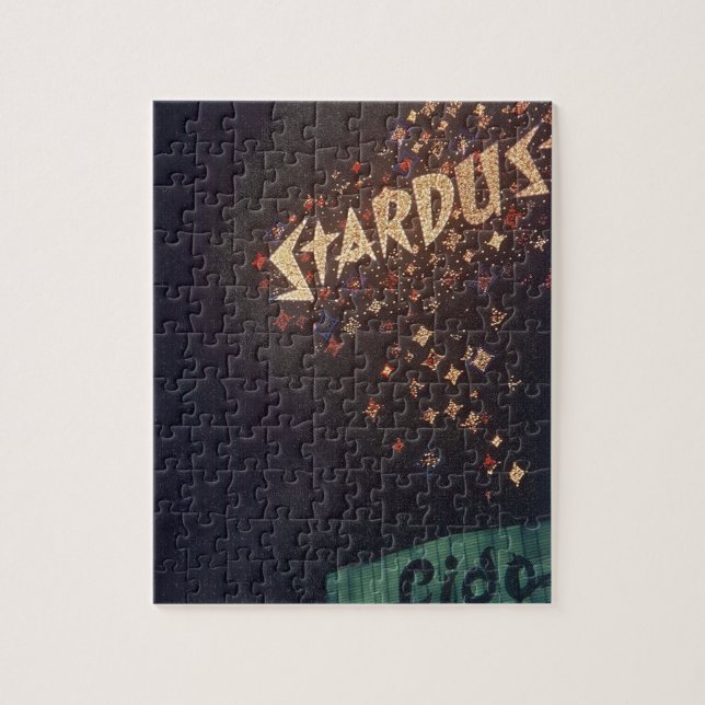 Vintag Las Vegas Stardust Hotel Puzzle (Vertikal)