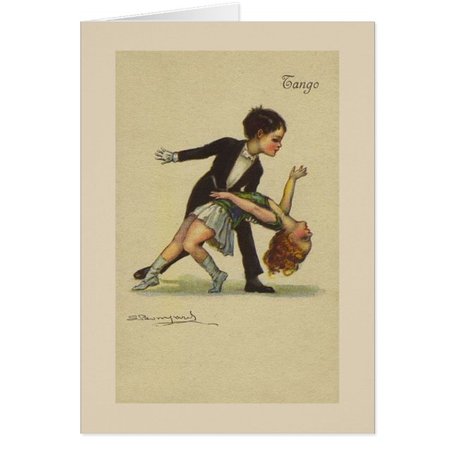 Vintag - lassen Sie uns Tango, (Vorne)