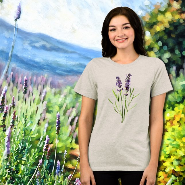 Vintag Lavendel Tri-Blend Shirt (Von Creator hochgeladen)
