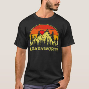 Vintag Leavenworth Washington WA Mountains Wandern T-Shirt