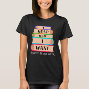 Vintag lese ich, was ich Buch Gewollt habe T-Shirt