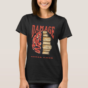 Vintag lesende Bücher T-Shirt