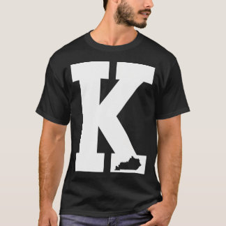 Vintag Letter K Kentucky Blue T-Shirt
