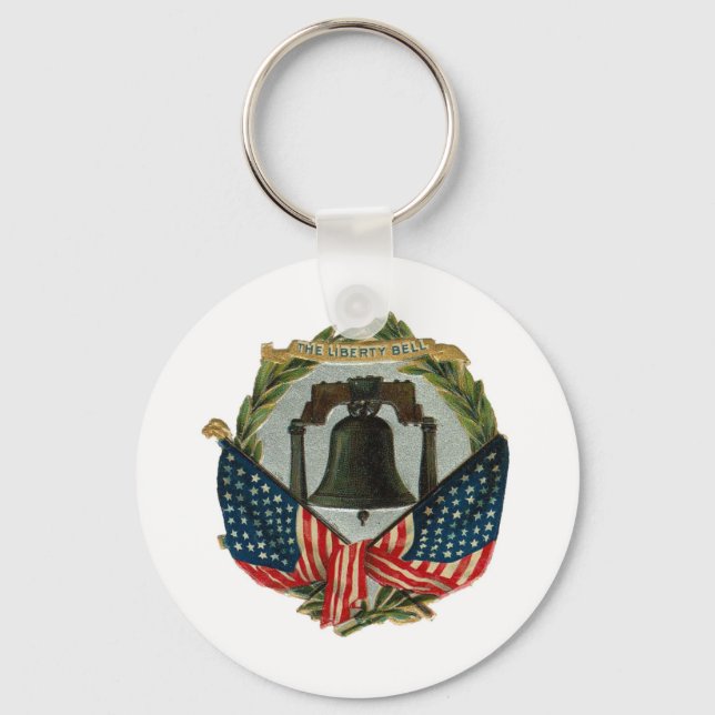 Vintag Liberty Bell Schlüsselanhänger (Vorderseite)