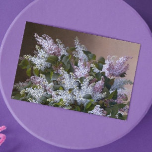 Vintag Lilacs Karte