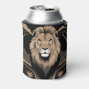 Vintag Lion Portrait Dosenkühler