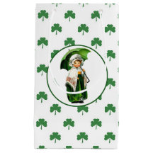Vintag Little Irish Girl St. Patrick's Day