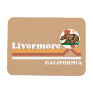 Vintag Livermore Kalifornien Magnet