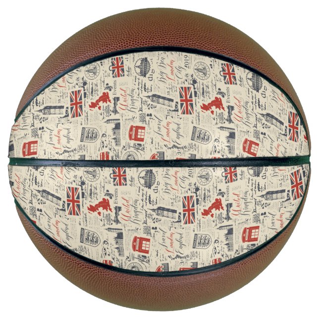 Vintag London Basketball (Vorderseite)