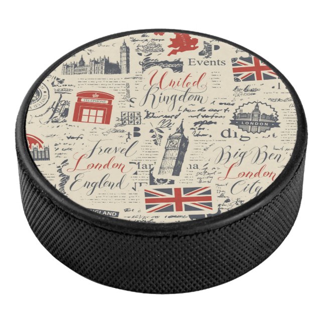 Vintag London Hockey Puck (3/4)