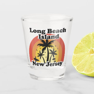 Vintag Long Beach Island New Jersey Schnapsglas