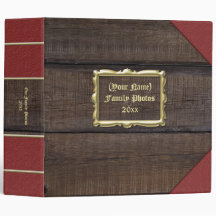 Vintag-Look 2" Personalisiert Foto Album Binder