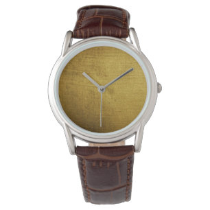 Vintag-Look Gold verwendet. Vintage Kunst Armbanduhr