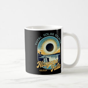 Vintag Look Total Solar Eclipse Niagara Falls Kaffeetasse