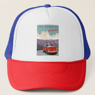 Vintag Los Angeles Truckerkappe