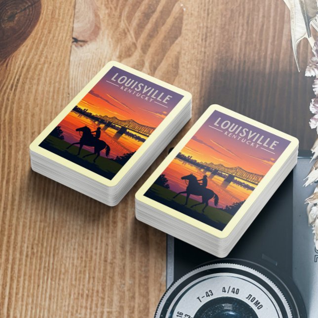 Vintag Louisville Kentucky Spielkarten (Von Creator hochgeladen)