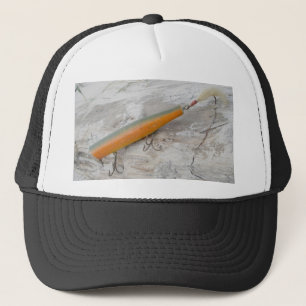 Vintag Lure Series Blue Streak Popper Hat Truckerkappe