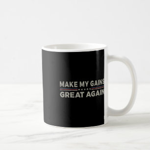 Vintag machen meine Gewinne wieder großartig Funny Kaffeetasse