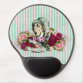 Vintag Mad Hatter Gel Mousepad