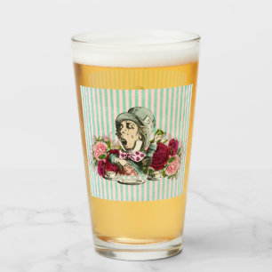 Vintag Mad Hatter Glas