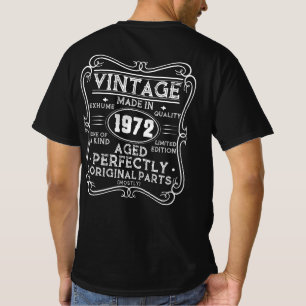 Vintag Made in 1972 Retro Classic T-Shirt