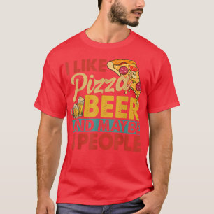 Vintag mag ich Pizzabrübe und vielleicht 3 Persone T-Shirt