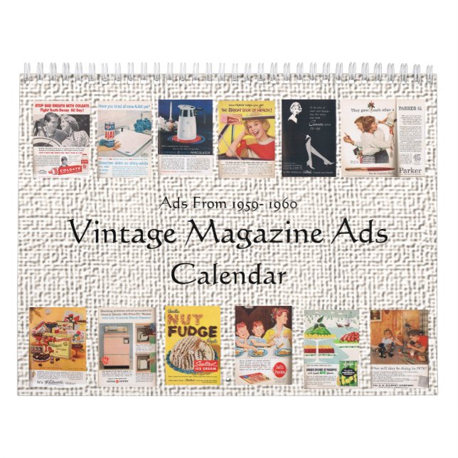 Vintag Magazine Ads Kalender (Titelbild)