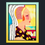 Vintag Magazine Cover Lady (Art Deco) Poster<br><div class="desc">Wenn Sie sich für den Download entscheiden, macht Ihr Walgreen Store Platinenplakate aus Ihrem Download in verschiedene Größen und in verschiedenen Texturen zu einem sehr guten Preis. Manchmal mit einem Rabatt. Ein Tipp von meinem US-Freund. Für Großbritannien siehe "Digital Printing" online. Dieses Bild war ein Vintages Titelblatt der 1920er Jahre....</div>