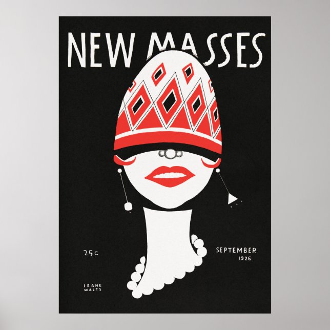 Vintag Magazine Cover Poster (Vorne)