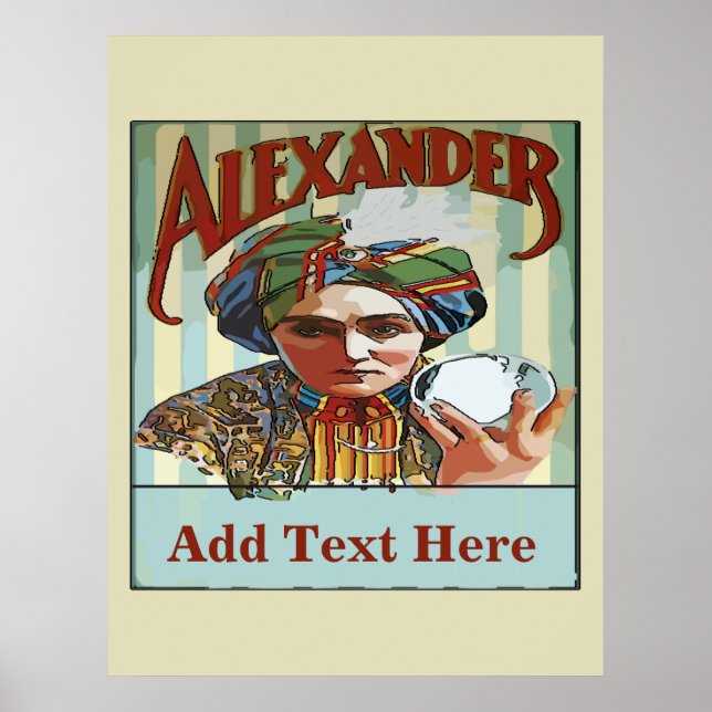 Vintag Magician Poster (Vorne)