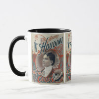 Vintag Magisches Poster, Magier Harry Houdini
